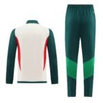 2023 Mexico Half-Pull Training Suit White – Green_y